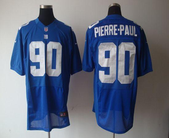Giants #90 Jason Pierre Paul Royal Blue Team Color Men's Stitched NFL Elite Jersey