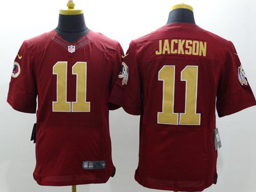 Redskins #11 DeSean Jackson Burgundy Red Alternate Men's Stitched NFL Elite Jersey