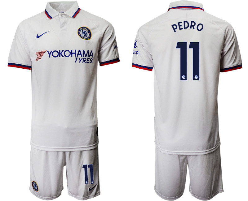 2019 20 Chelsea 11 PEDRO Away Soccer Jersey