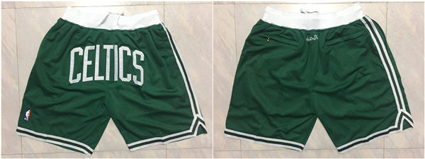 Celtics Green Just Don Mesh Shorts