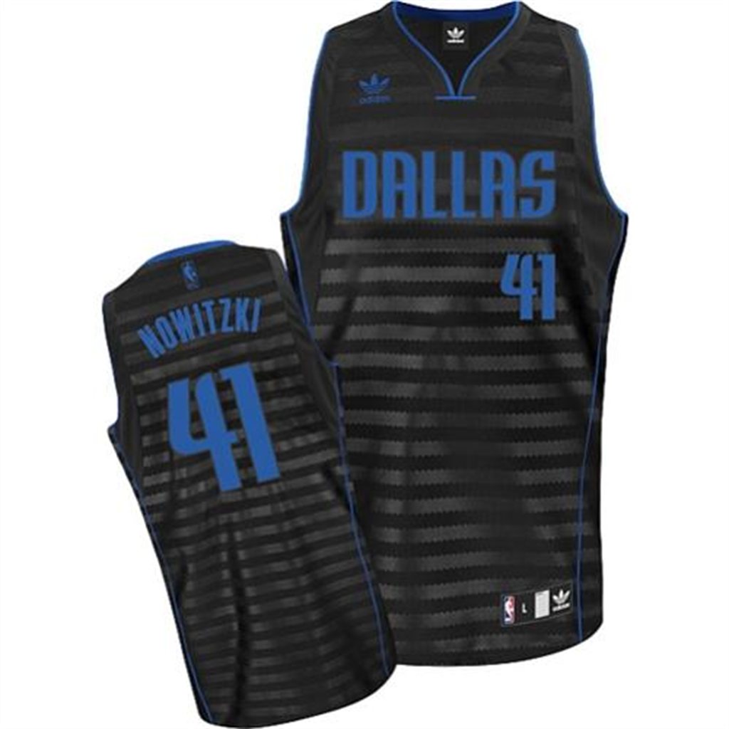 Dallas Mavericks #41 Dirk Nowitzki Groove Fashion Swingman Jersey