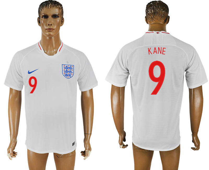 England 9 KANE Home 2018 FIFA World Cup Thailand Soccer Jersey England 9 KANE Home 2018 FIFA World Cup Thailand Soccer Jersey
