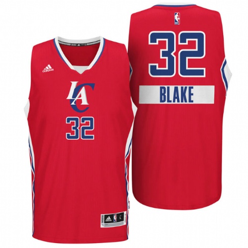 Los Angeles Clippers 32 Blake Griffin 2014 Christmas Day Big Logo Swingman Red Jersey