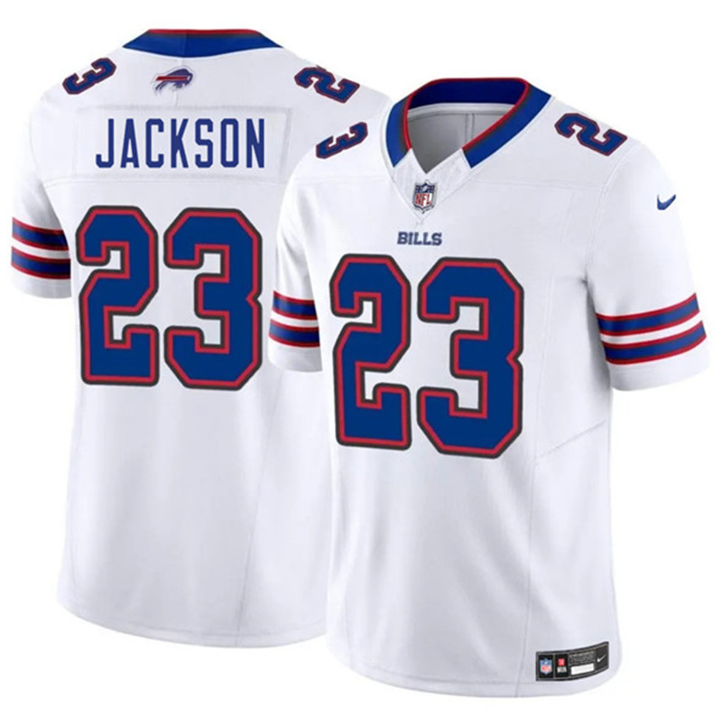 Men's Buffalo Bills 23 Dane Jackson White 2025 F.U.S.E. Vapor Untouchable Limited Football Stitched Jersey