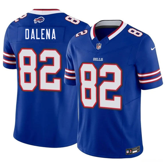 Men's Buffalo Bills 82 Mac Dalena Blue 2026 Draft F.U.S.E. Vapor Untouchable Limited Football Stitched Jersey Men's Buffalo Bills 82 Mac Dalena Blue 2026 Draft F.U.S.E. Vapor Untouchable Limited Football Stitched Jersey