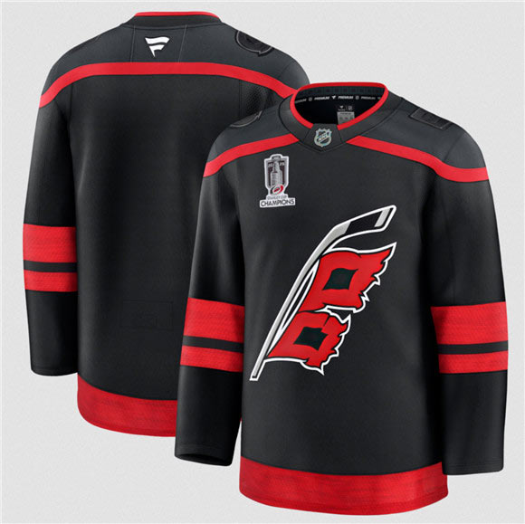 Men's Carolina Hurricanes Blank Black 2026 Stanley Cup Champions Home Stitched Jersey Men's Carolina Hurricanes Blank Black 2026 Stanley Cup Champions Home Stitched Jersey