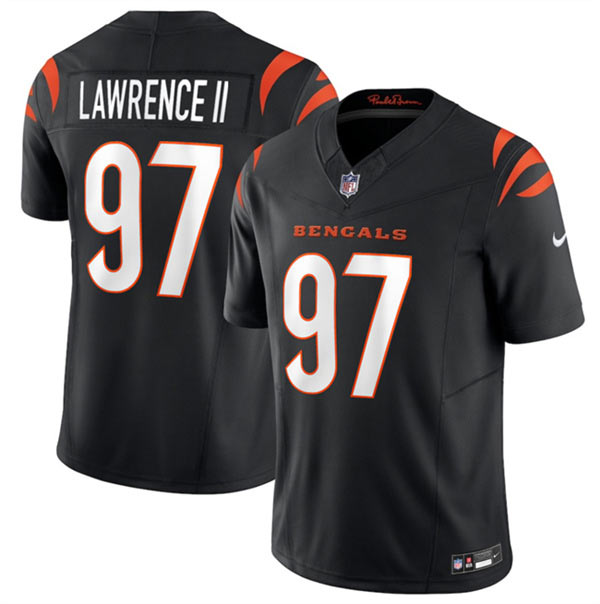 Men's Cincinnati Bengals 97 Dexter Lawrence II Black 2026 F.U.S.E. Vapor Untouchable Limited Football Stitched Jersey