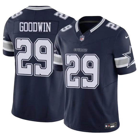 Men's Dallas Cowboys 29 C.J. Goodwin Navy 2025 F.U.S