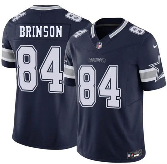 Men's Dallas Cowboys 84 Romello Brinson Navy 2026 F.U.S.E. Vapor Untouchable Limited Stitched Football Jersey Men's Dallas Cowboys 84 Romello Brinson Navy 2026 F.U.S.E. Vapor Untouchable Limited Stitched Football Jersey