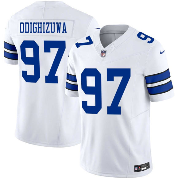Men's Dallas Cowboys 97 Osa Odighizuwa White 2025 F.U.S