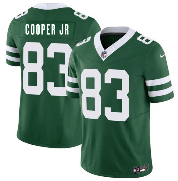 Men's New York Jets 83 Omar Cooper Jr Green 2026 Draft F.U.S.E. Vapor Untouchable Limited Football Stitched Jersey