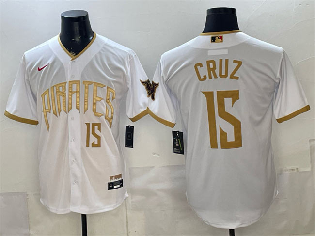 Men's Pittsburgh Pirates 15 Oswin Appollis White 2026 City Connect Stadium Stitched Baseball Jersey