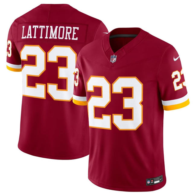 Men's Washington Commanders 23 Trey Amos Burgundy 2026 F.U.S.E. Vapor Limited Stitched Football Jersey