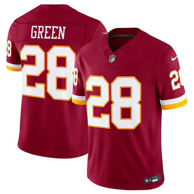 Men's Washington Commanders 28 Darrell Green Burgundy 2026 F.U.S.E. Vapor Limited Stitched Football Jersey