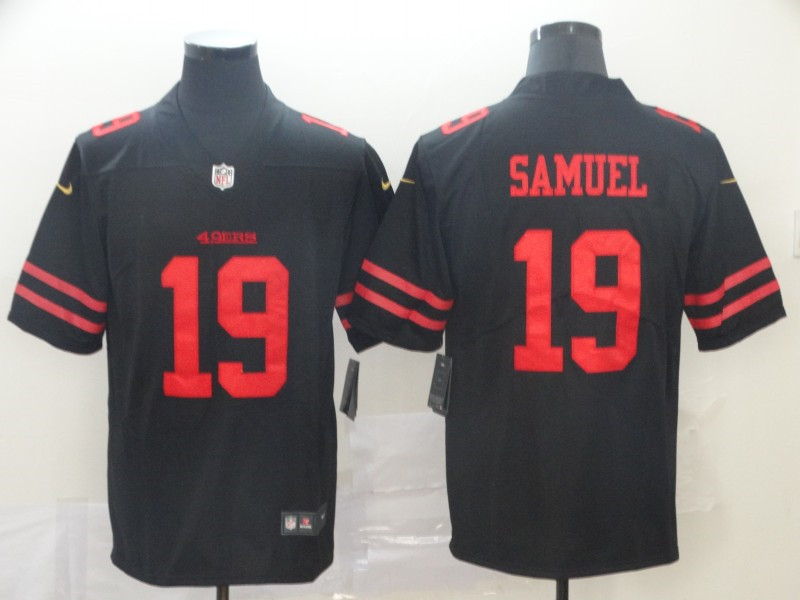 Nike 49ers 19 Deebo Samuel Black Vapor Untouchable Limited Jesey
