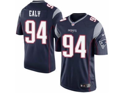 New England Patriots 94 Kony Ealy Limited Navy Blue Team Color NFL Jersey