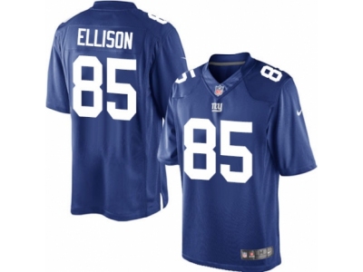 New York Giants 85 Rhett Ellison Limited Royal Blue Team Color NFL Jersey