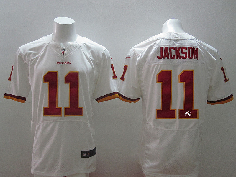 Redskins 11 DeSean Jackson White Signature Edition Elite Jersey