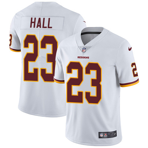 Redskins 23 DeAngelo Hall White Vapor Untouchable Player Limited Jersey