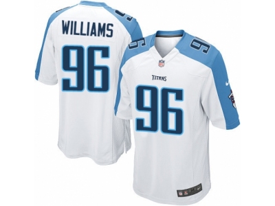 Tennessee Titans 96 Sylvester Williams Limited White NFL Jersey