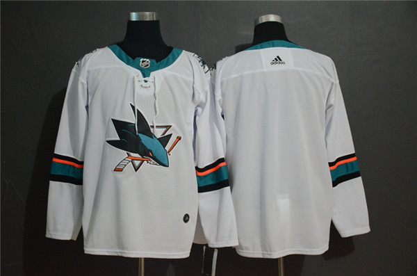 Sharks Blank White Jersey