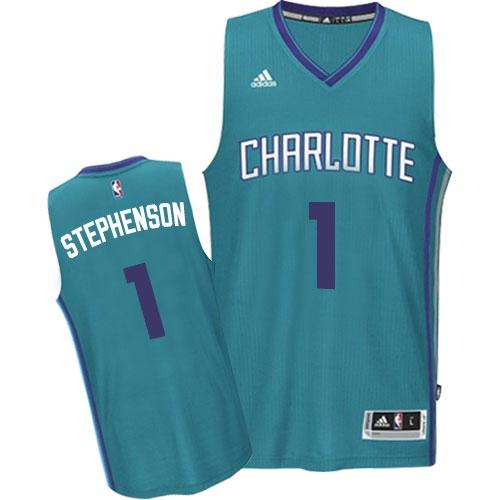 Revolution 30 Hornets #1 Lance Stephenson Light Blue Stitched NBA Jersey